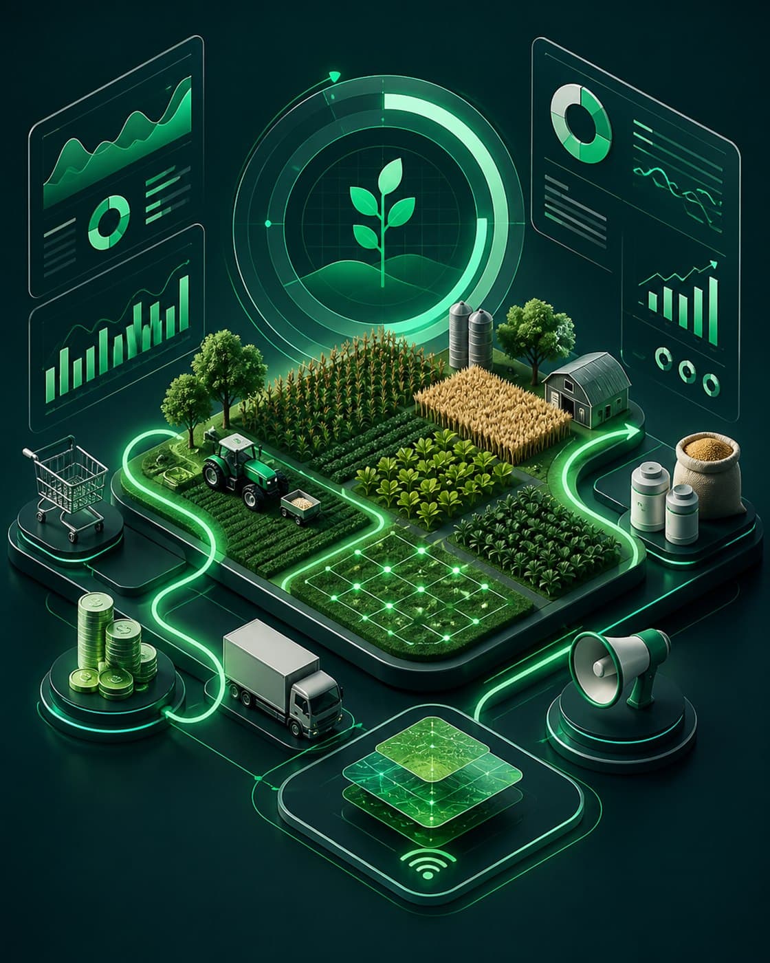 Ilustración de la etapa: Un modelo económico integrado